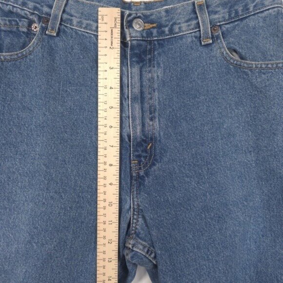 LEVI’S VINTAGE 550 RELAXED FIT TAPERED LEG Size 12 MIS L Women’s 100% Cotton - Picture 4 of 12